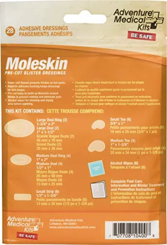 Moleskin Blister First Aid Moleskin First Aid Kit Blister Dressing