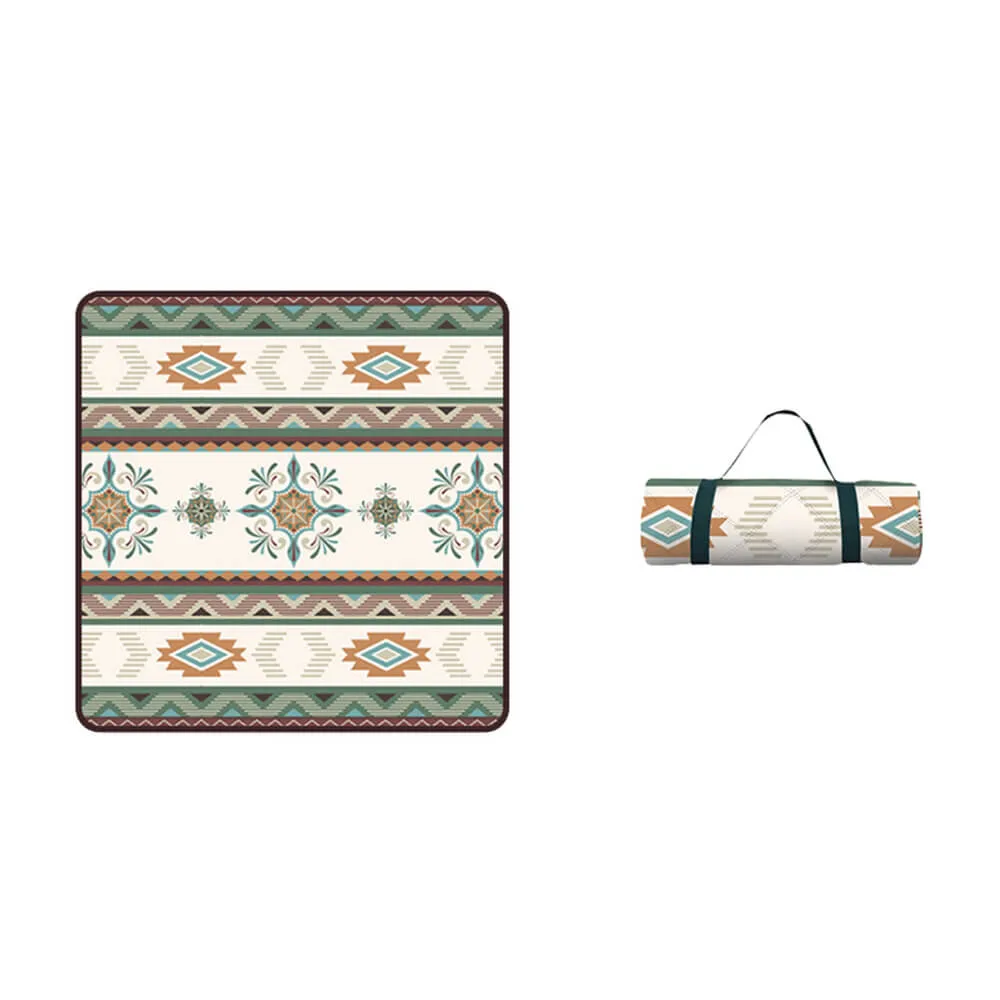 Moroccan Outdoor Ultrasonic Waterproof Foldable Picnic Mat