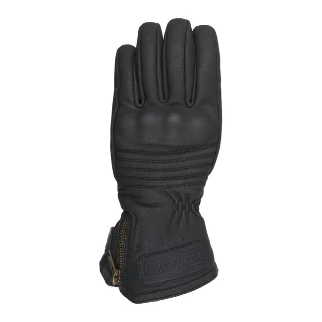 Motogirl Winter Gloves Black