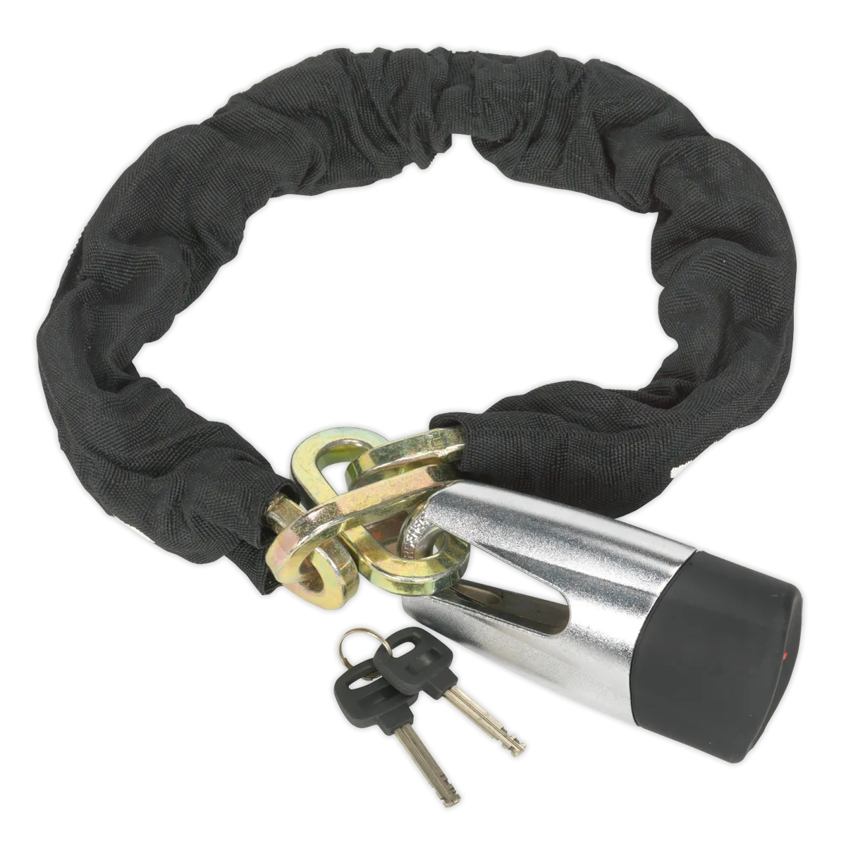 Motorcycle Chain & Disc Lock 10.5 x 10.5 x 900mm 4* ART Approved