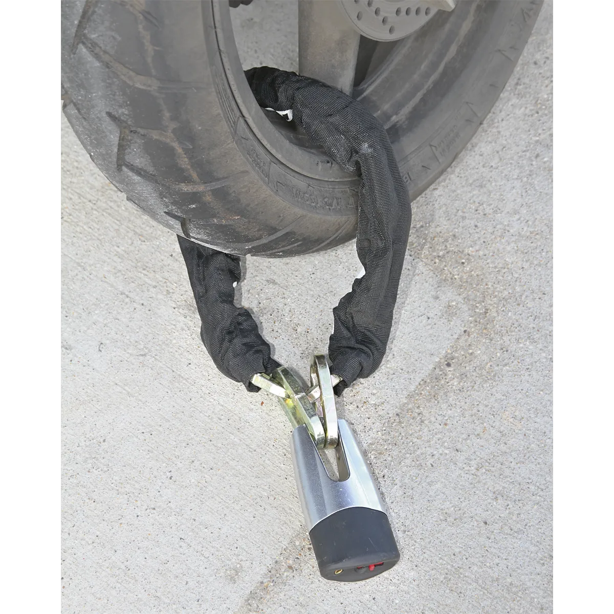 Motorcycle Chain & Disc Lock 10.5 x 10.5 x 900mm 4* ART Approved