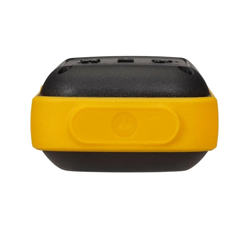 Motorola Solutions T470 Two-Way Radio Black W/Yellow Rechargeable Two Pack