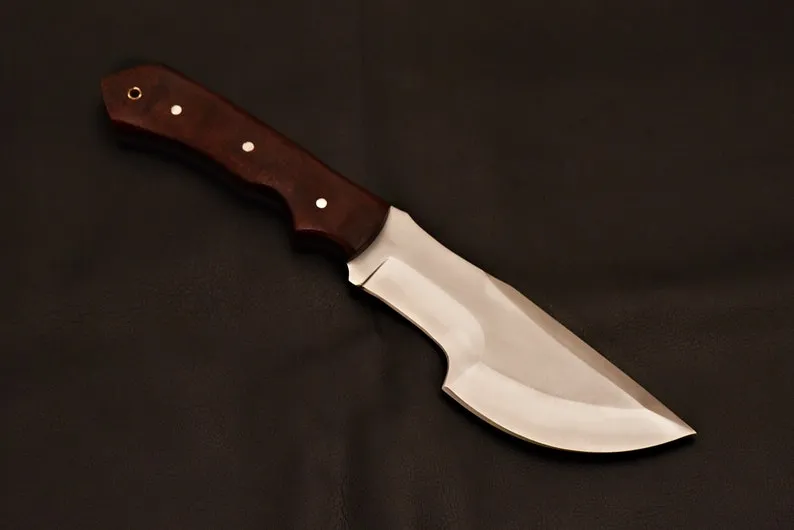 MRT Tracker Knife with Sheath (Spring Steel, D2 Steel are also available)-Camping & Hunting Knife