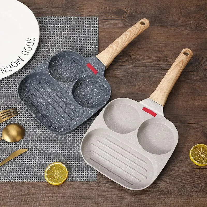 Multi-Hole Non-stick Omelette Pan