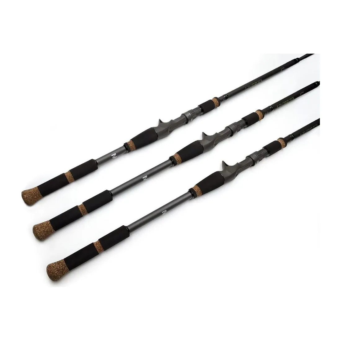 Mustad MR009-GHB-M-96 G-Series Hybrid Baitcaster Rod 9'6" Medium 2-Pc