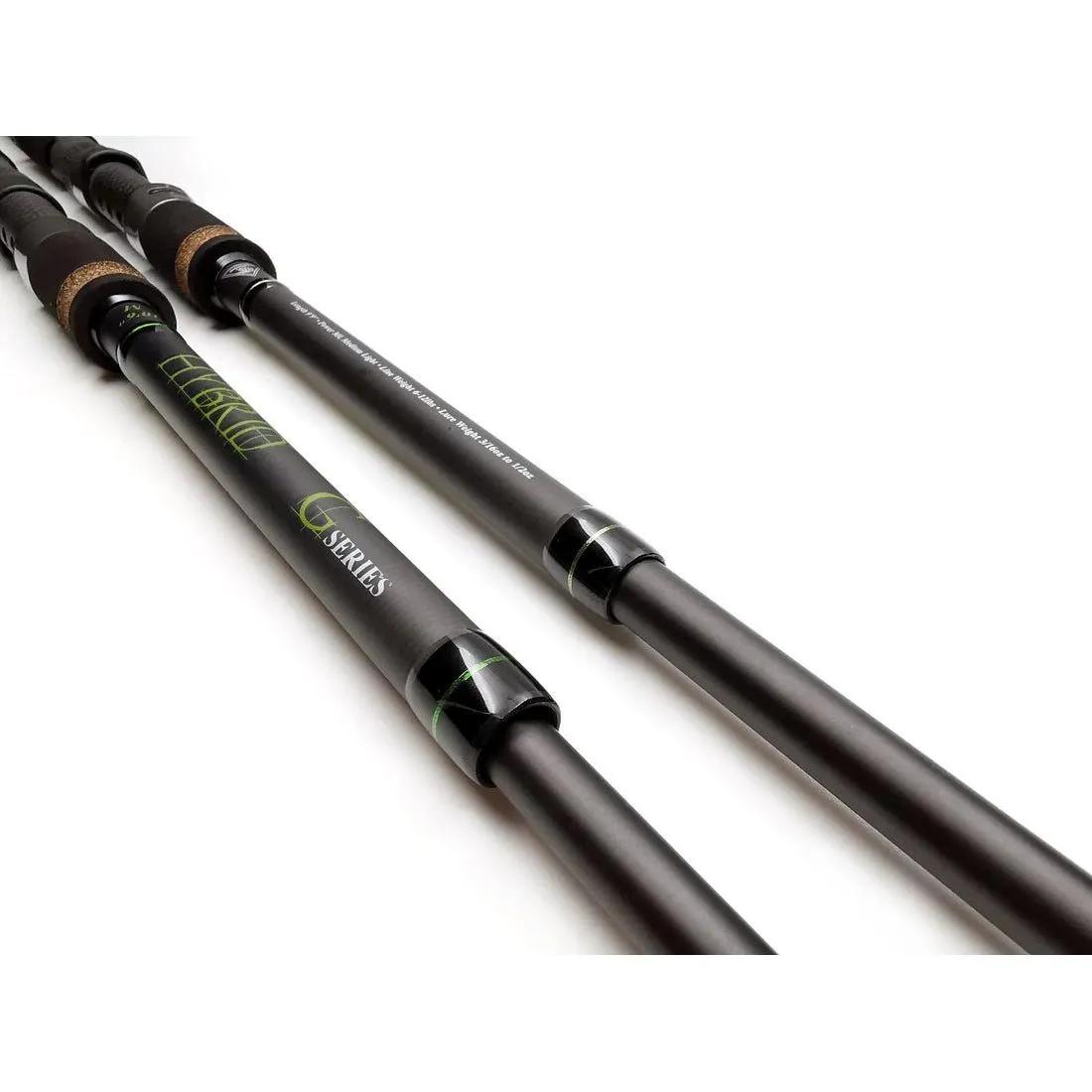Mustad MR009-GHB-M-96 G-Series Hybrid Baitcaster Rod 9'6" Medium 2-Pc