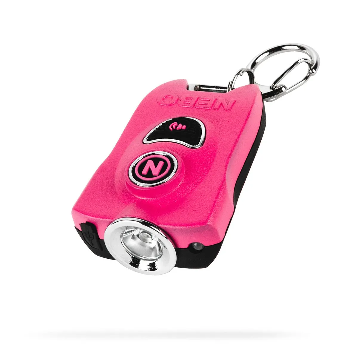 MYPAL Rechargeable Keychain Light and Safety Alarm NEB-KEY-000