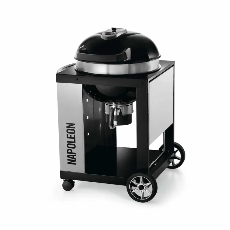 Napoleon PRO22K-CART-2 22″ Pro Cart Charcoal Kettle BBQ Grill