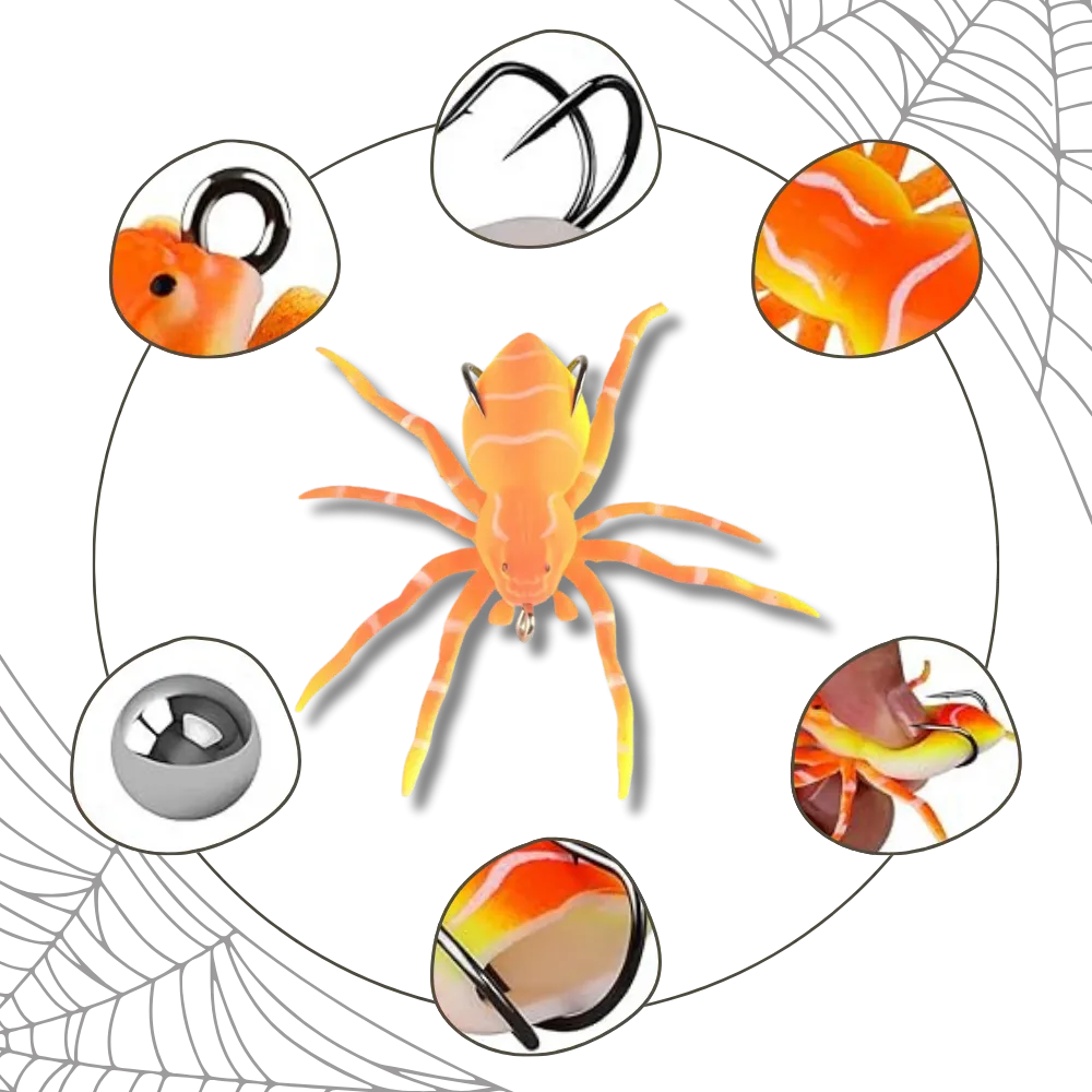 Natural Movement Spider Lures