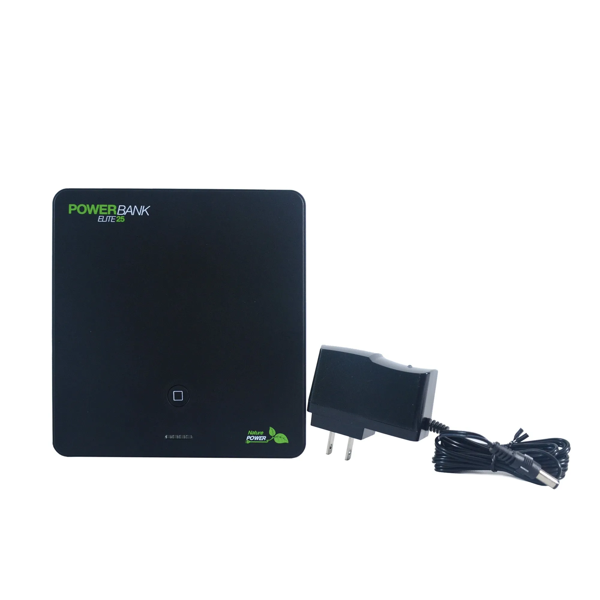 Nature Power 18-Watt Folding Solar Charger & Power Bank Elite 25 Battery Pack