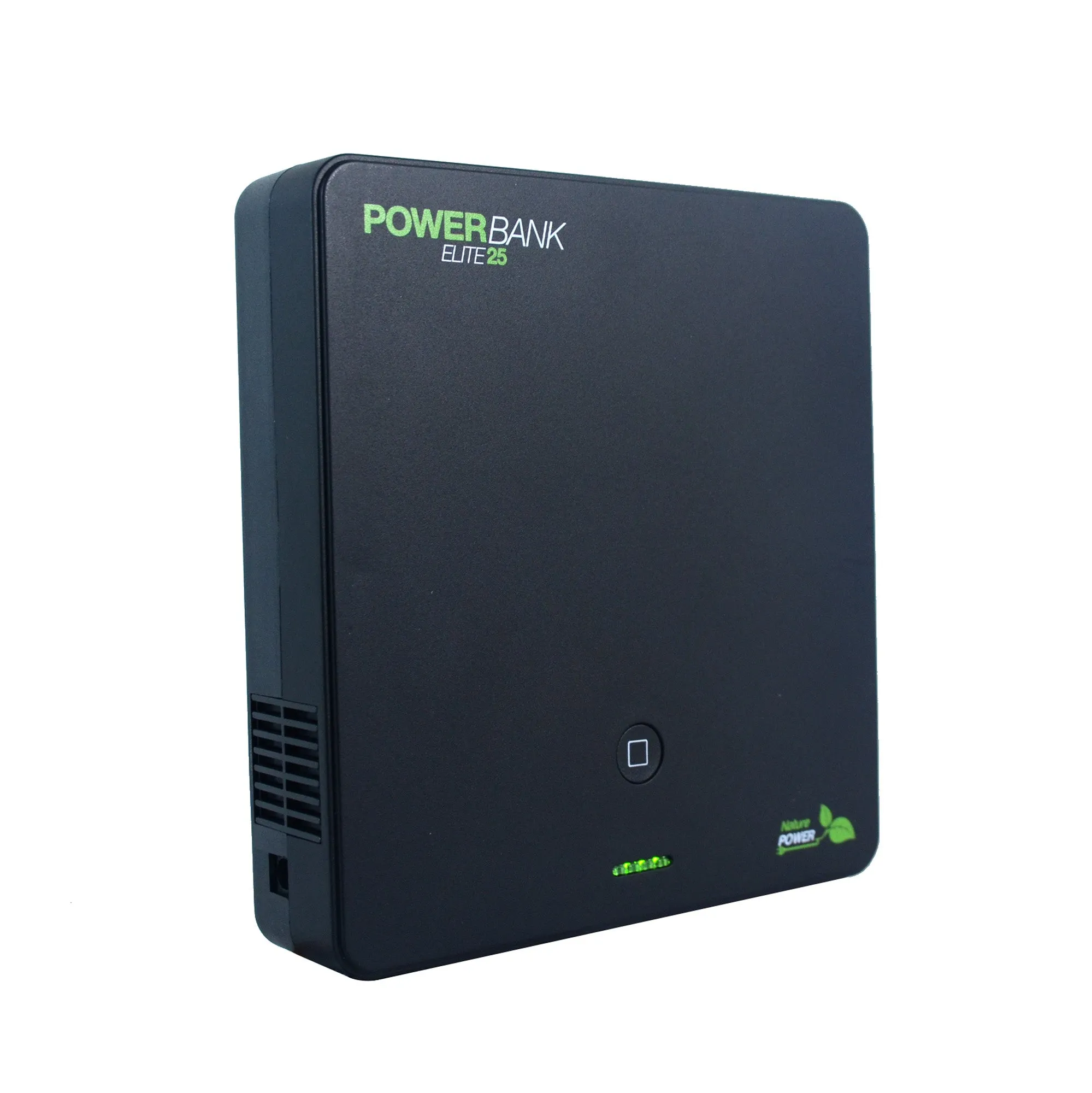 Nature Power 18-Watt Folding Solar Charger & Power Bank Elite 25 Battery Pack