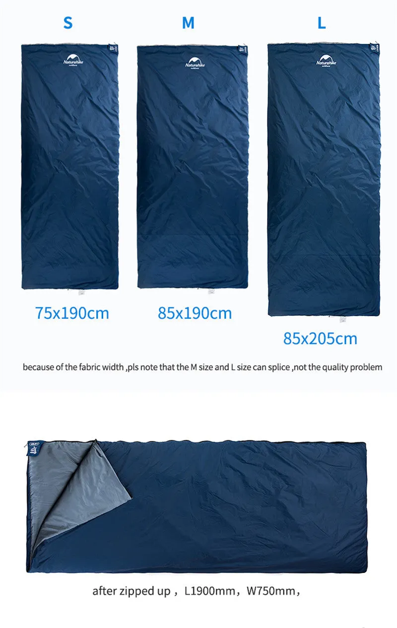 NatureHike 190cmx75cm Ultralight Sleeping Bag