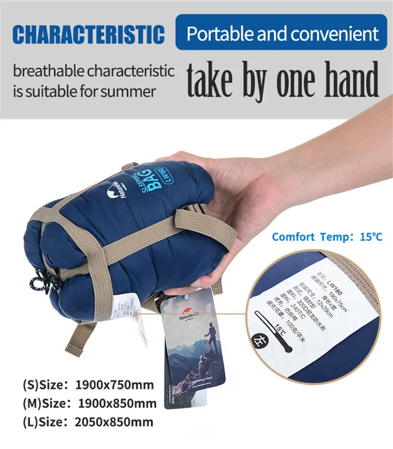 NatureHike 190cmx75cm Ultralight Sleeping Bag