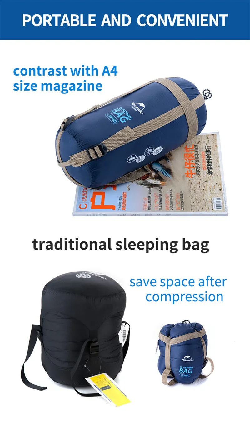 NatureHike 190cmx75cm Ultralight Sleeping Bag