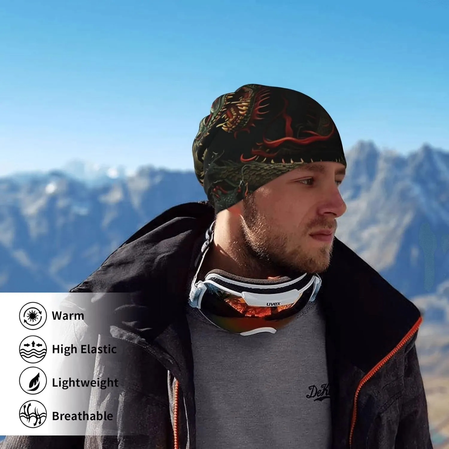 Neck Gaiter Face Mask Sun Protection Cover Beanie Cap Hat Balaclava