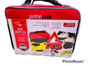 New Premium Travel Pro Auto Safety & First Aid kit! Deluxe kit loaded with all the essentials!!