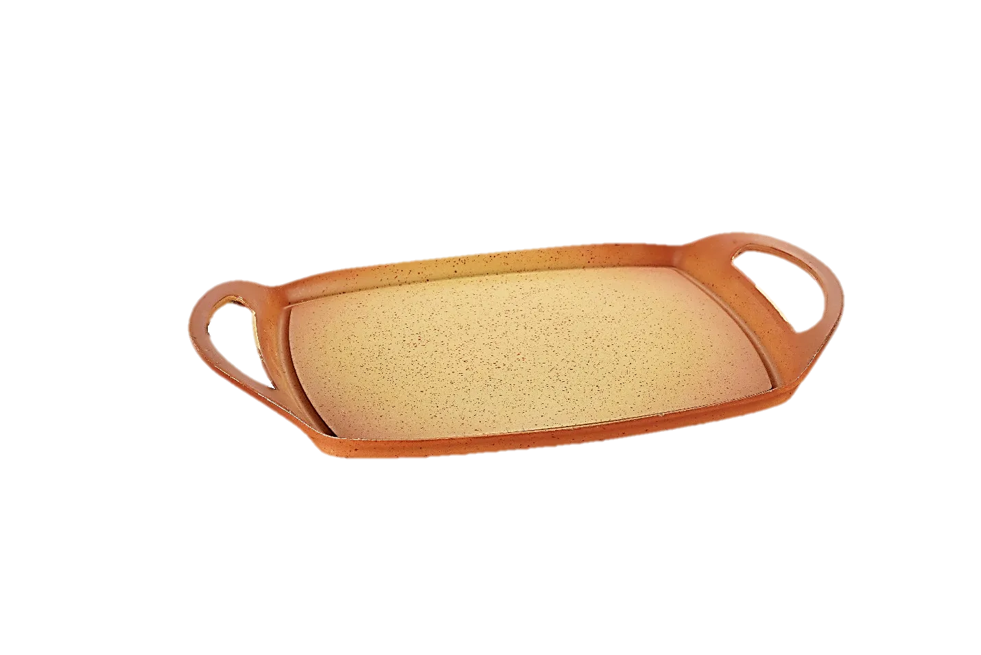 NEWARE bigger TERRACOTTA 10 Piece Cooking Set with GRIDDLE / Batería mas GRANDE de 10 piezas de Terracotta con COMAL