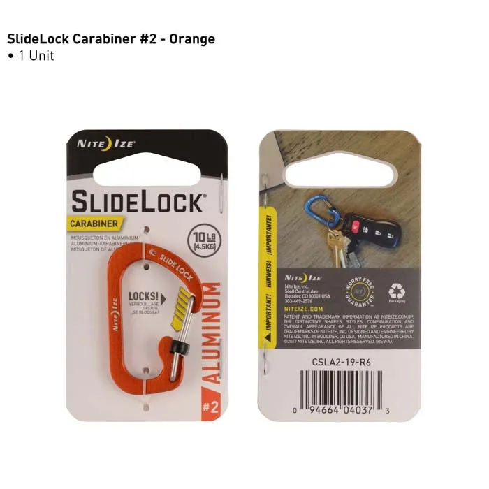 NiteIze SlideLock Carabiner Aluminum #2