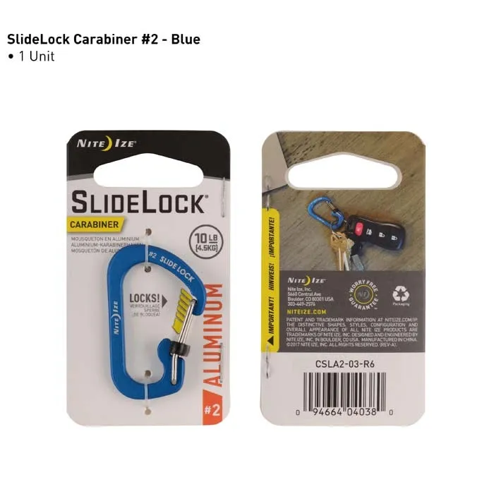 NiteIze SlideLock Carabiner Aluminum #2
