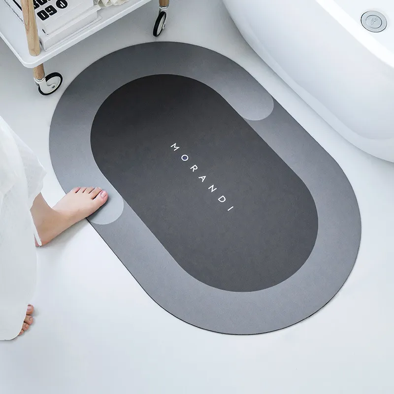 Non-slip Diatom Mud Absorbent Pad Floor Mat