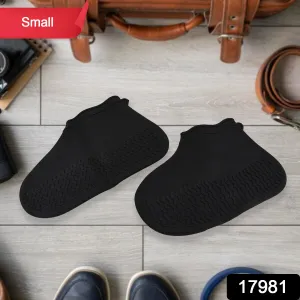Non-Slip Silicone Reusable Waterproof Boot Covers (1 Pair)