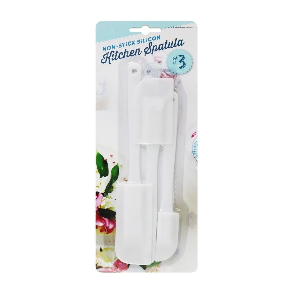 Non-Stick Silicon Spatula | 3 piece