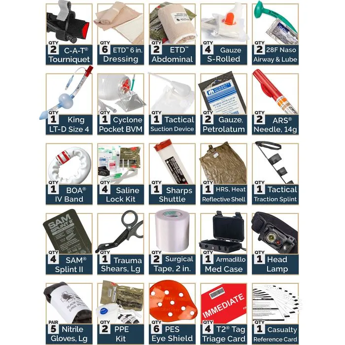 North American Rescue Medic Trauma Pack (CCRK)