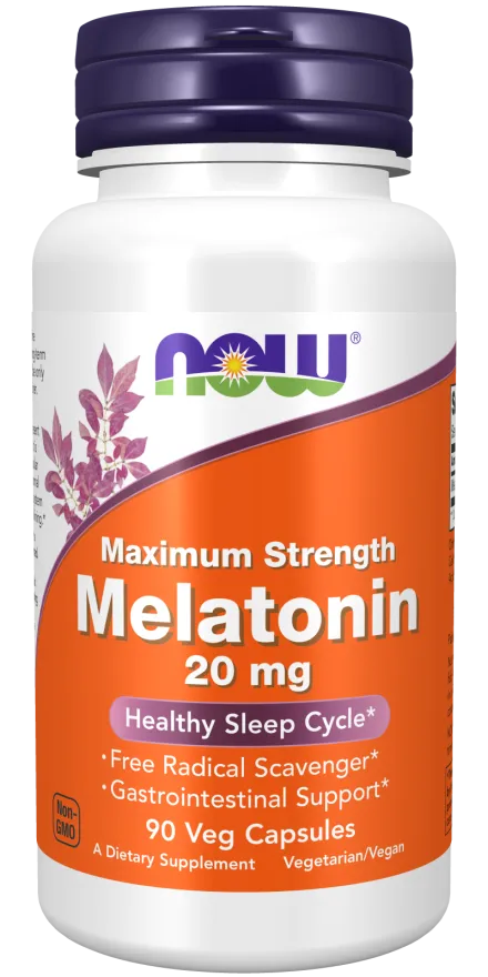 Now Maximum Strength Melatonin 20mg
