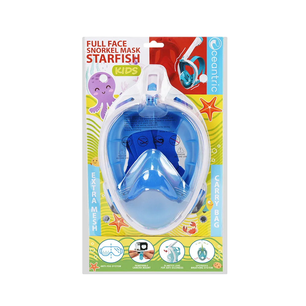 Oceantric Kid's Full Face Snorkeling Mask - Starfish