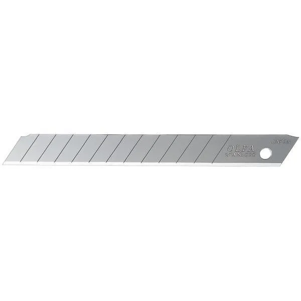 OLFA | 9mm Precision Silver Snap-Off Blades, 50 pack (AB-50S)
