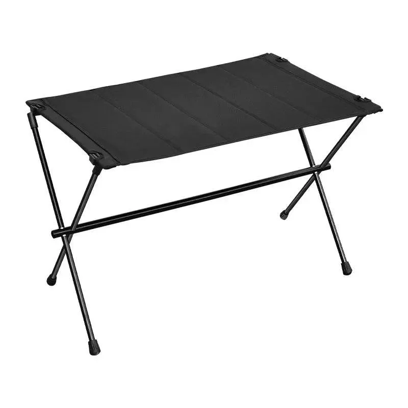 Outdoor Camping Tent Portable Aluminum Alloy Bracket Cloth Folding Table Aluminum Alloy Table Wild Dining Table