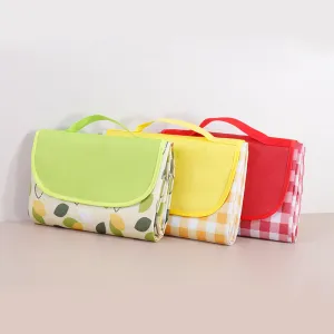 Outdoor Padded Moisture Proof Mat Folds Cushion Handle 3 Colors/Sizes
