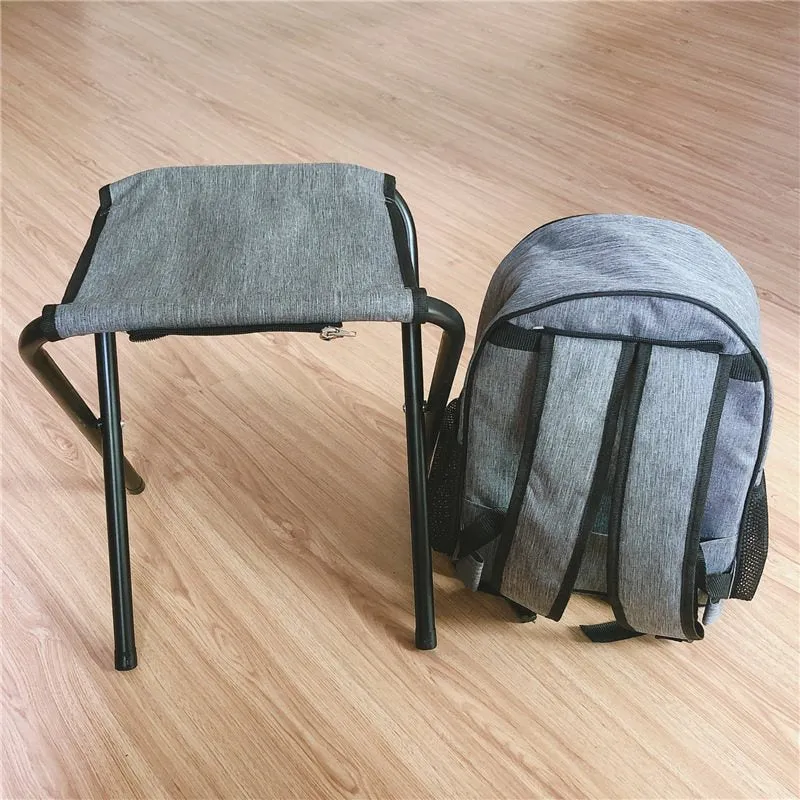 Outdoor Sports Portable Backpack Folding Chair