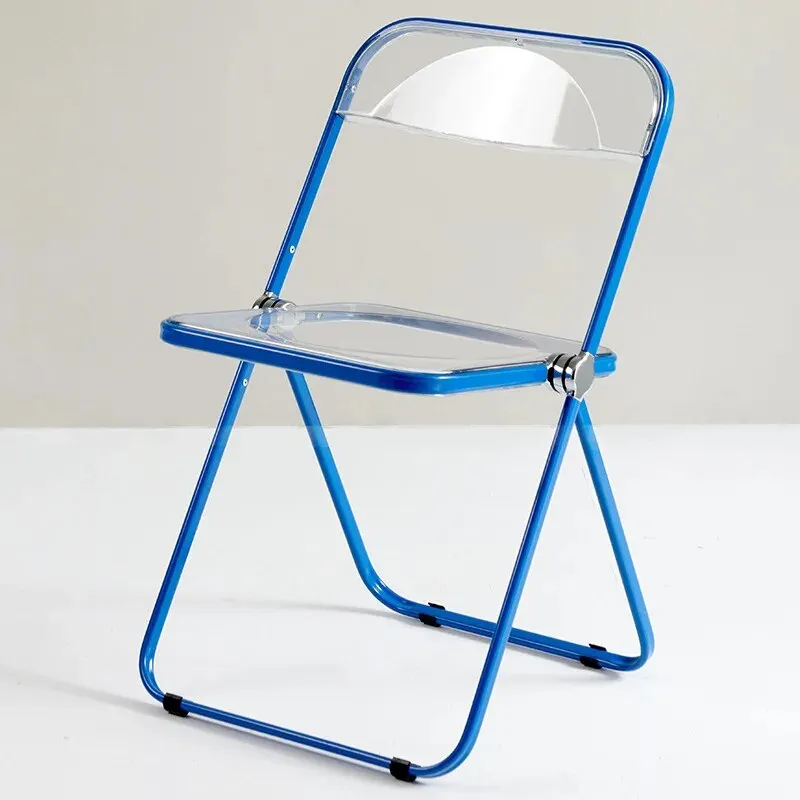 Outdoor Transparent Folding Backrest Chairs