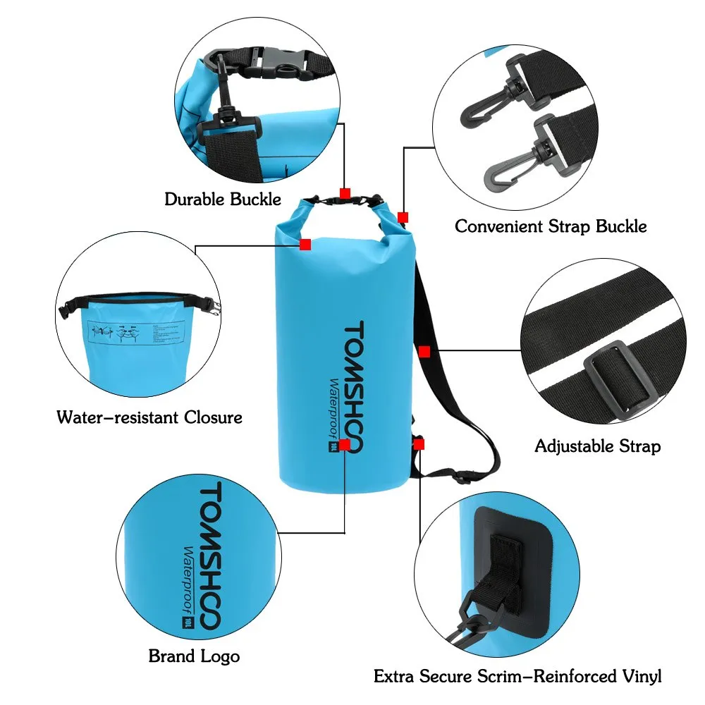 Outdoor Waterproof Dry Bag with Phone Case