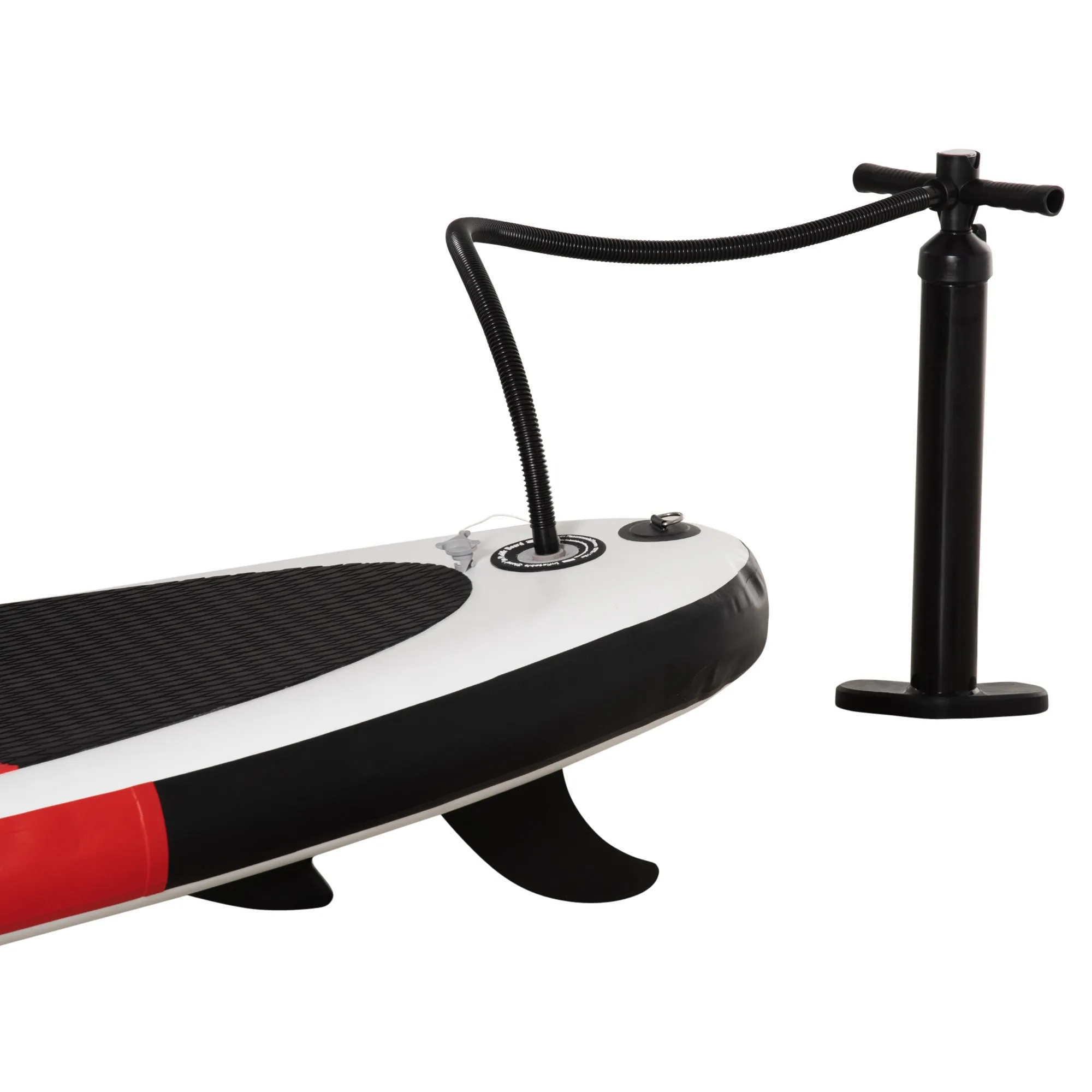Outsunny 10Ft Inflatable Stand Up Board Non-Slip Deck Board w/ Paddle Carry Bag