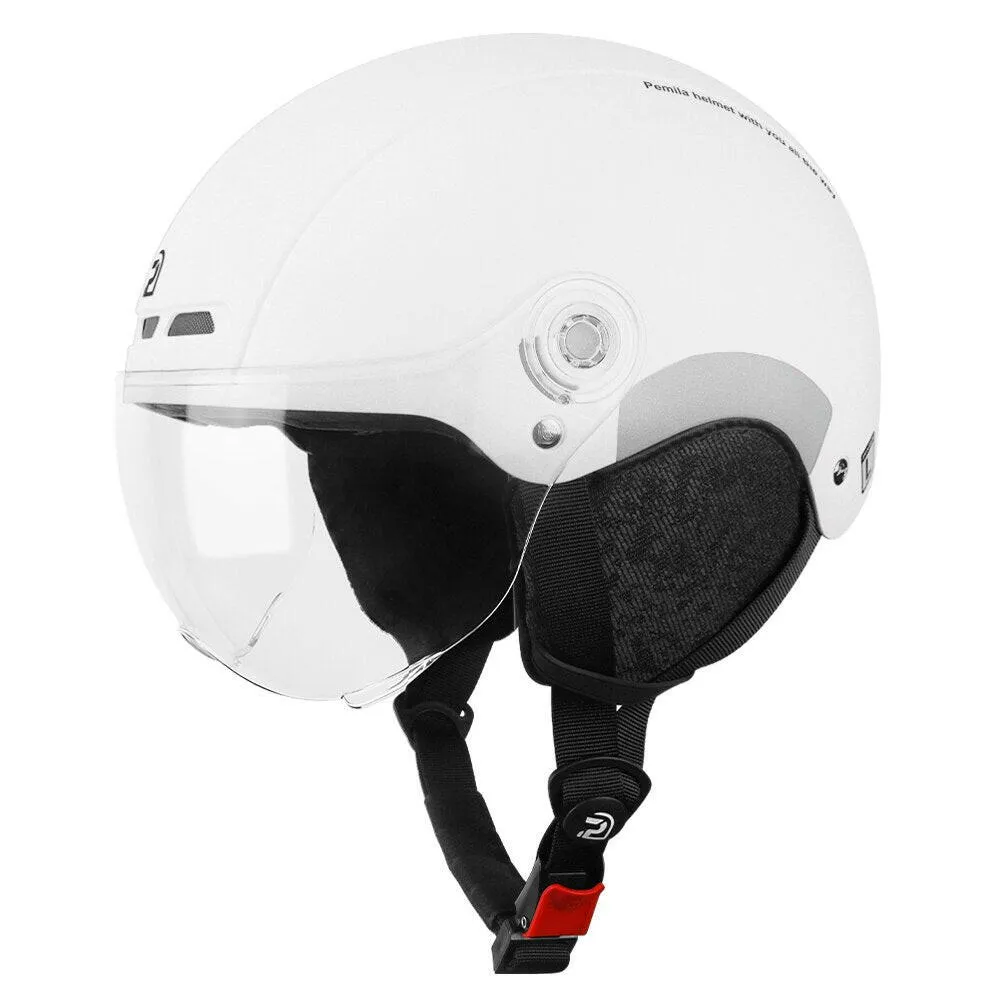 PEMILA Cycling Helmet With Goggles Lens Bicycle Helmet MTB Road Bike Reflective sticker E-Bike Motorcycle Men Women Bike Helmet
