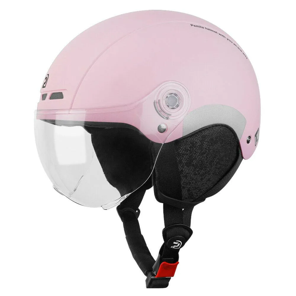 PEMILA Cycling Helmet With Goggles Lens Bicycle Helmet MTB Road Bike Reflective sticker E-Bike Motorcycle Men Women Bike Helmet