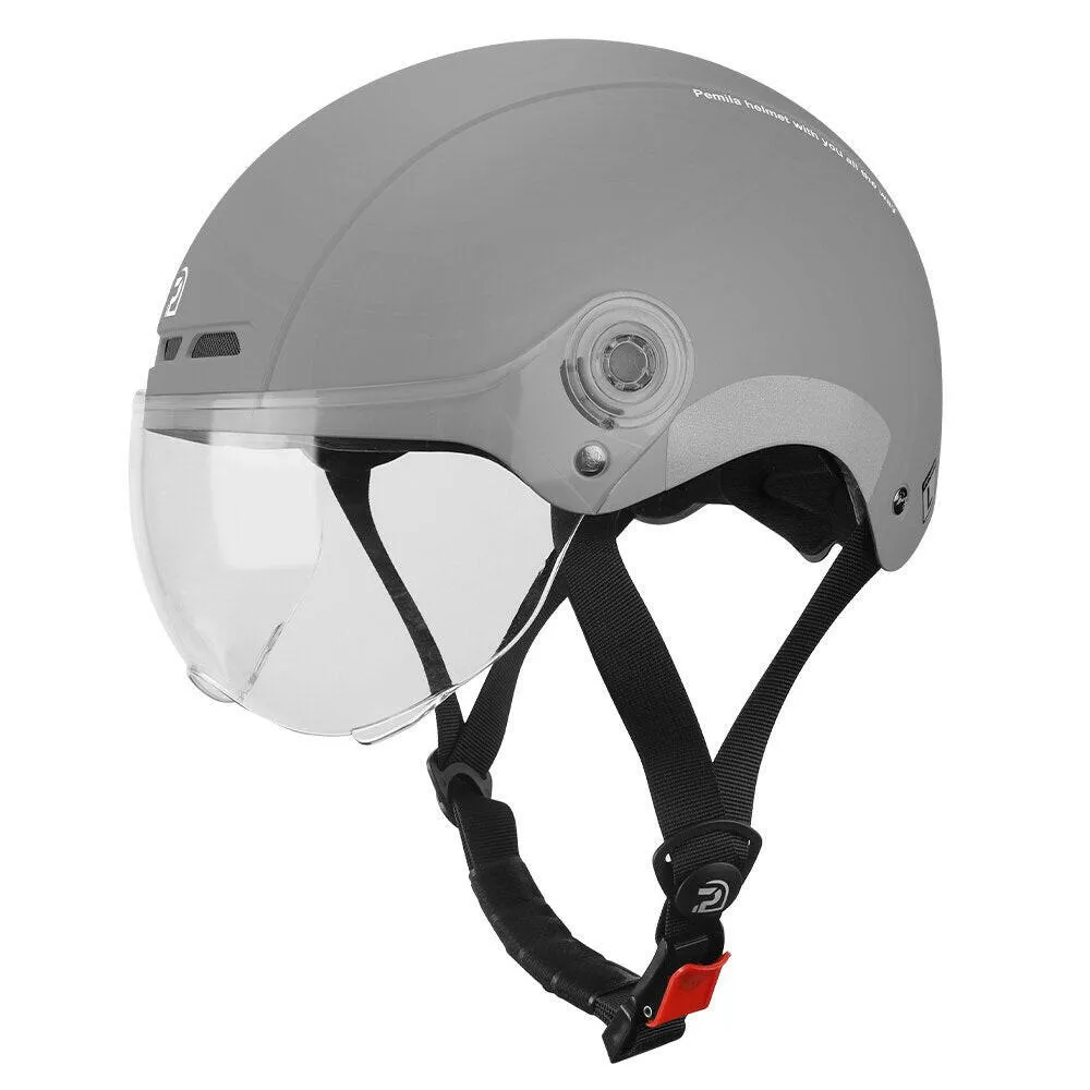 PEMILA Cycling Helmet With Goggles Lens Bicycle Helmet MTB Road Bike Reflective sticker E-Bike Motorcycle Men Women Bike Helmet