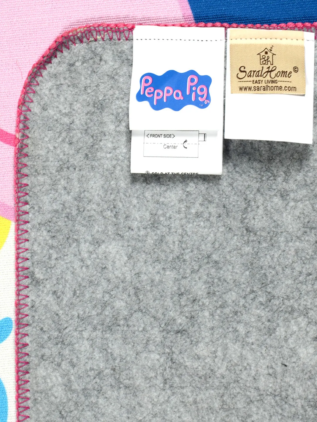 Peppa Picnic Mat 125x150cm ( 4x5 Ft) -Pink