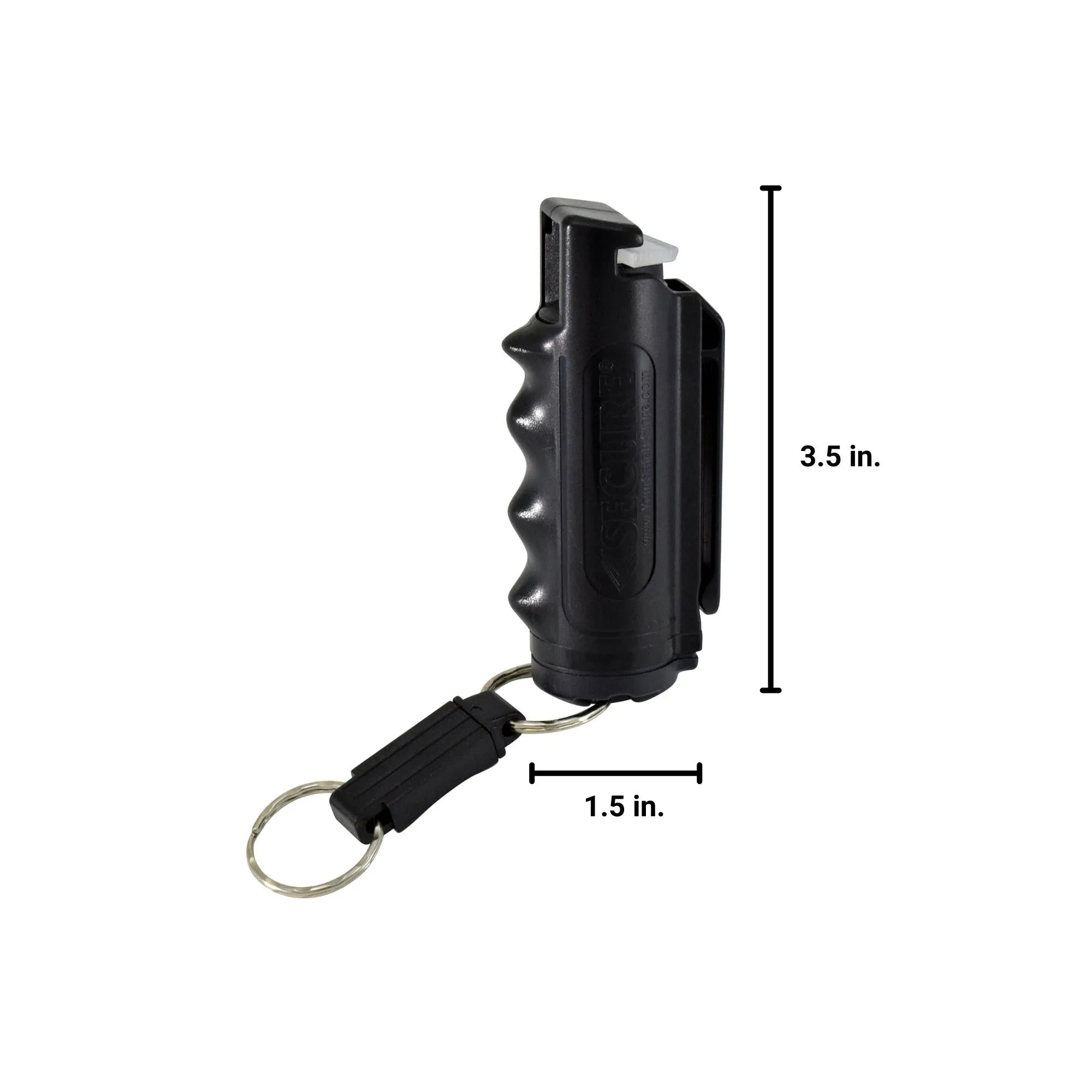 Pepper Defense® 4-in-1™ Formula Pepper Spray - Black
