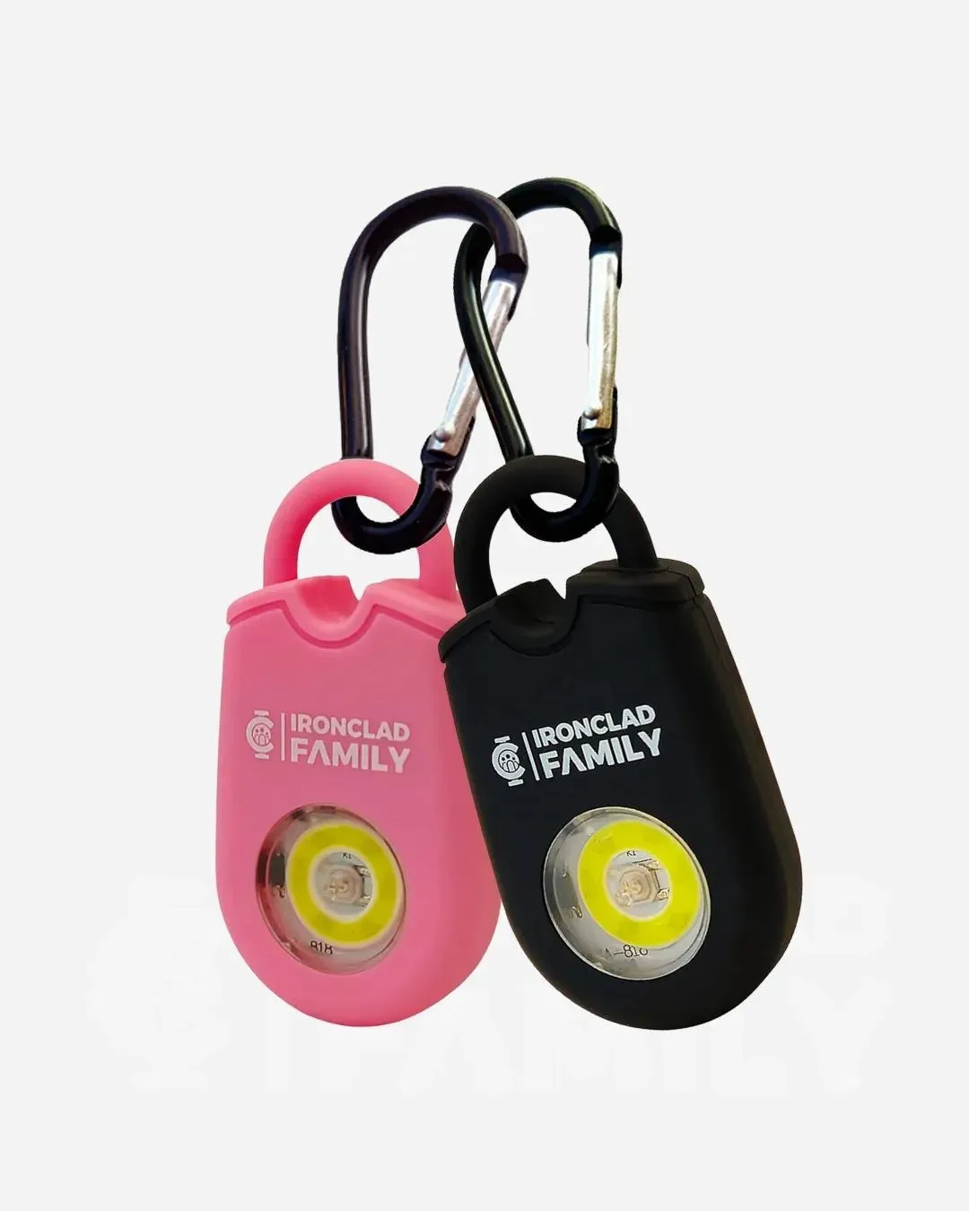 Personal Alarm for Self Defense with Flashing LED - 130dB - 50 Minutes Continuous Siren - Safety Alarm