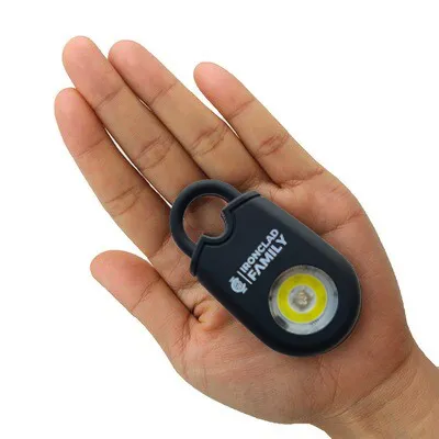 Personal Alarm for Self Defense with Flashing LED - 130dB - 50 Minutes Continuous Siren - Safety Alarm