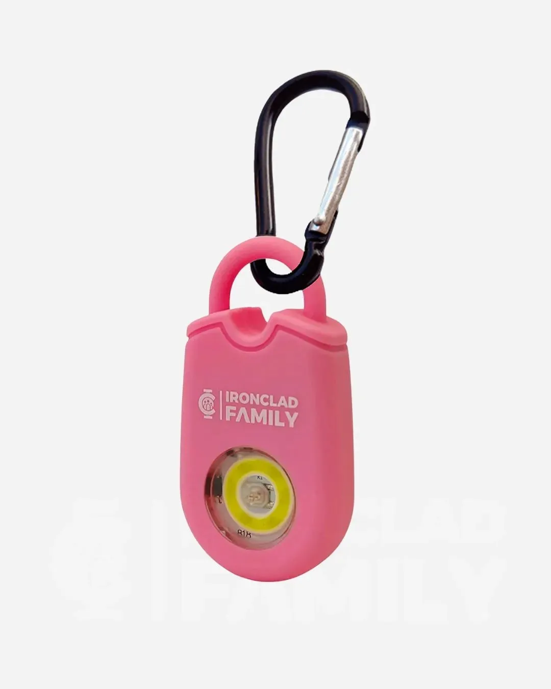 Personal Alarm for Self Defense with Flashing LED - 130dB - 50 Minutes Continuous Siren - Safety Alarm