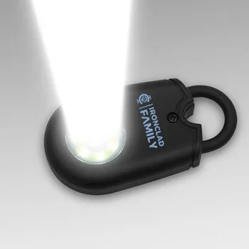 Personal Alarm for Self Defense with Flashing LED - 130dB - 50 Minutes Continuous Siren - Safety Alarm
