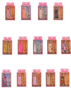 Personal Alarm Keychain - 14 Asst By Simply Southern