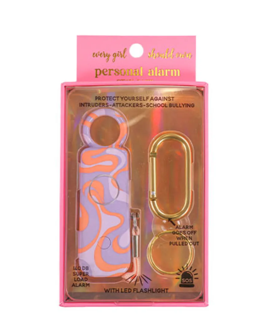 Personal Alarm Keychain - 14 Asst By Simply Southern
