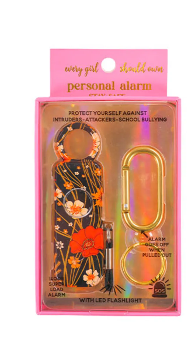 Personal Alarm Keychain - 14 Asst By Simply Southern