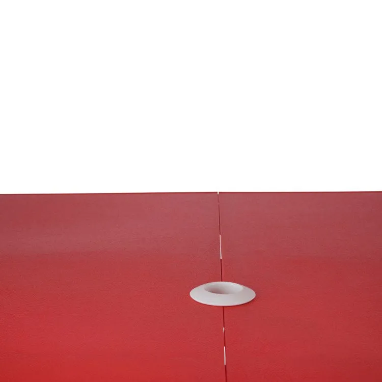 Picnic Table Portable Folding Table with Seats, Red