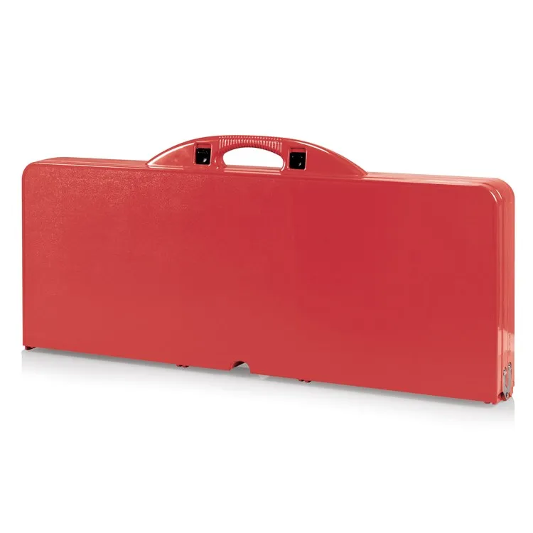 Picnic Table Portable Folding Table with Seats, Red